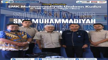 Study Sharing dari SMK Muhammadiyah Undaan Kudus